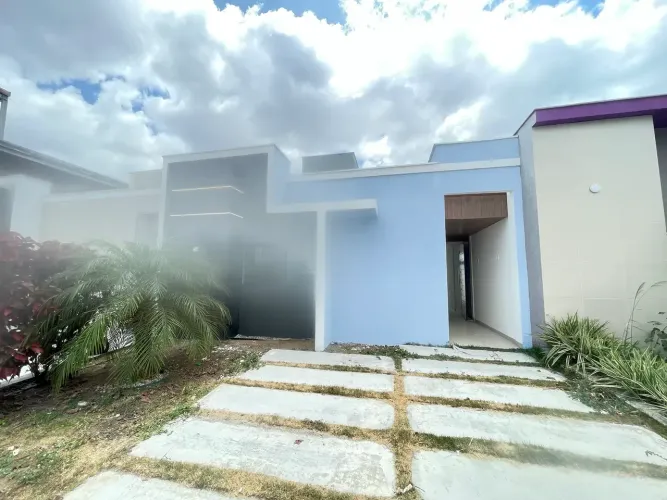 linda casa terrea no condomínio monteville com 3Q/2S, 98m2