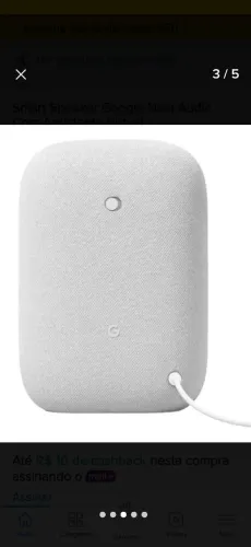 Nest áudio google