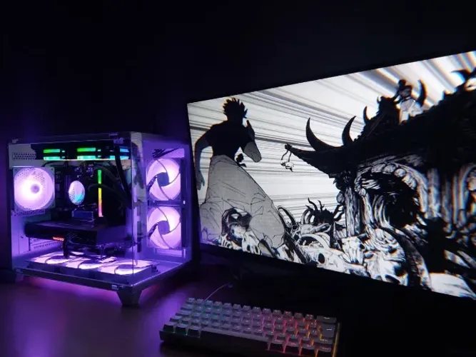 Pc gamer Ryzen 7 5700x3d + Rx 6750xt