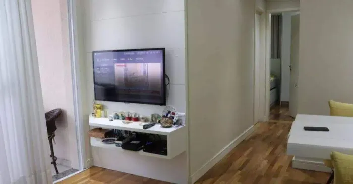 Apartamento 2 Quartos Mobiliado para Aluguel em Vila América, Santo André 53 m², 1 Vaga