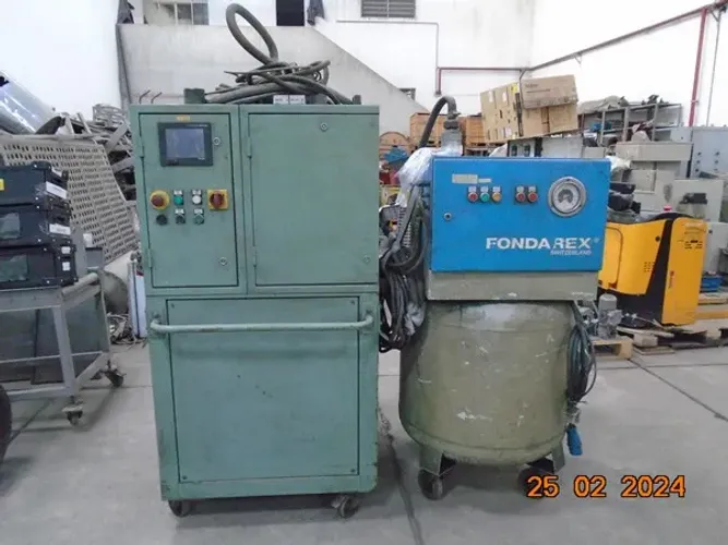 Maquina vacum p/ fundição-Fondarex Vacuum