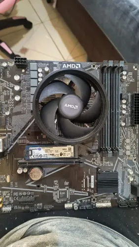 Kit Upgrade Ryzen 5 4600G, A520m gigabyte, SSD 480 GB, Memória RAM ddr4 16GB 4000mHz