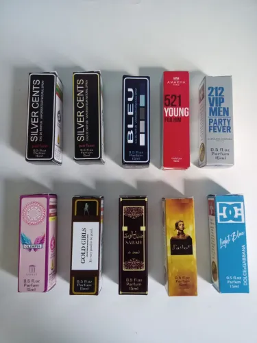 Kit 10 Perfumes Importados de 15 ml