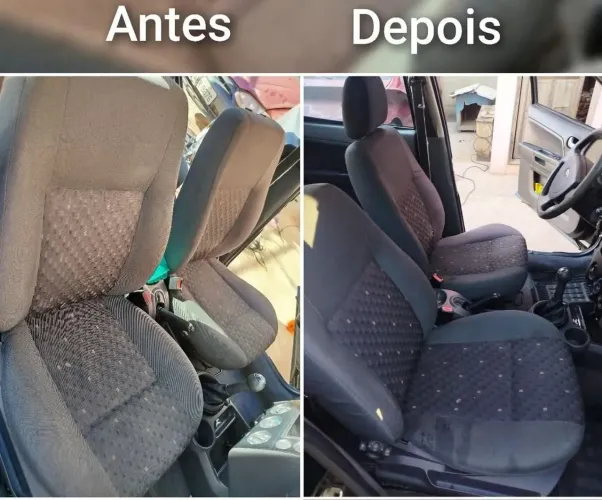 LIMPEZA INTERNA DE CARROS A DOMICÍLIO 