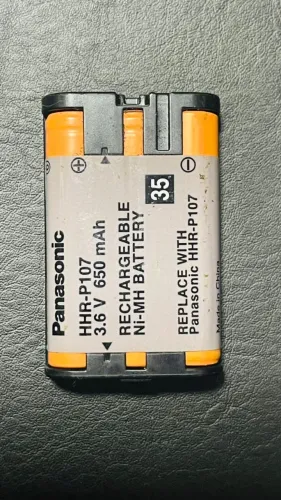 Bateria Original Recarregável Panasonic HHR-P107 3.6v 650mAh