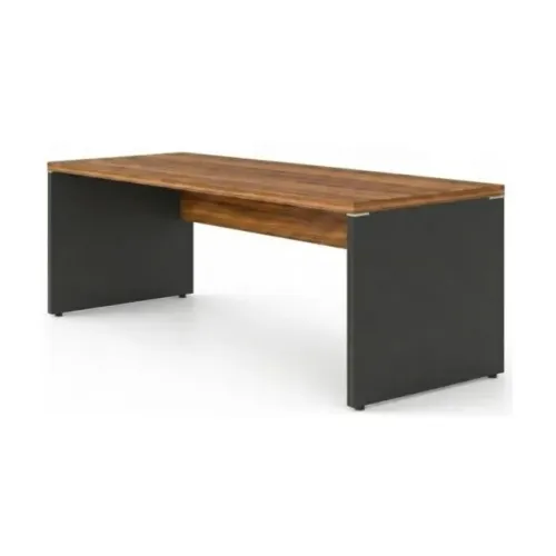 Mesa Escritório Robusta Preta Para Computador Trabalho E Home Office 21474