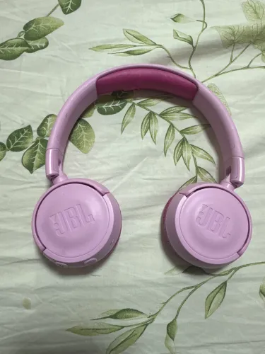 FONE DE OUVIDO INFANTIL JBL JR300BT BLUETOOTH ROSA SEM FIO
