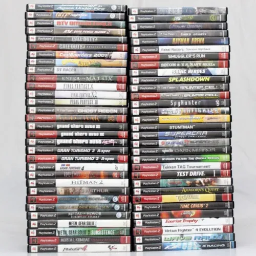 Games para PlayStation 2 originais completos e testados a partir de R$45,00