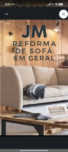 REFORMA-SE SOFA EM GERAL ORÇAMENTO PELO ZAPIU 75.99200.5384