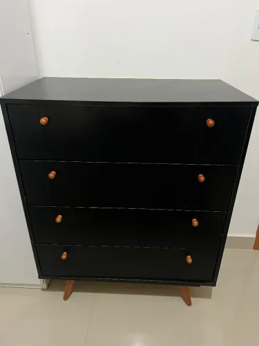 Cômoda Retrô 4 gavetas