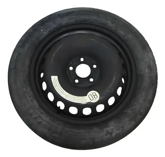 Roda Estepe Aro 17 C/pneu Jeep Compass 2016 A 2021 Preto