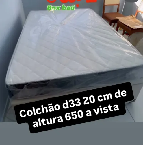Colchão casal d33 20 cm altura , pronta entrega 