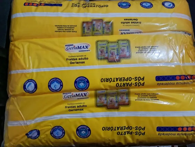 Pacotes Absorventes Geriátricos GeriaMax