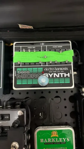 Pedal Sintetizador Baixo Electro-Harmonix Bass Micro Synth
