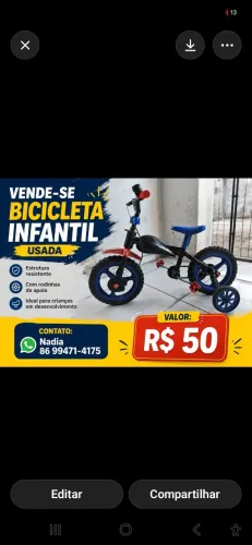 Bicicleta Jnfantil