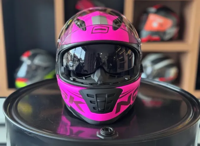 Capacete Norisk Manty Rosa