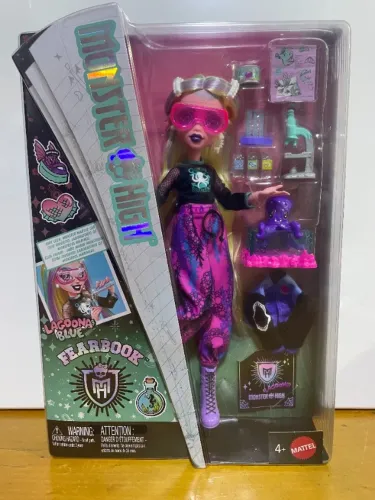 Boneca Monster High G3 Lagoona Blue Fearbook Clube de Laboratorio (Pronta entrega)