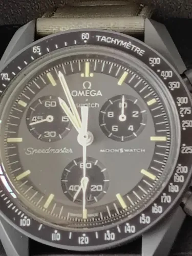 Relógio Omega x Swatch Moonswatch Mission to Mercury - Original
