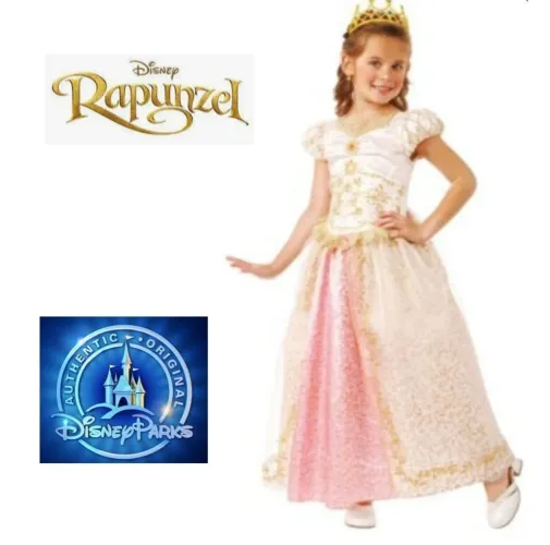 RAPUNZEL fantasia de luxo original Disney
