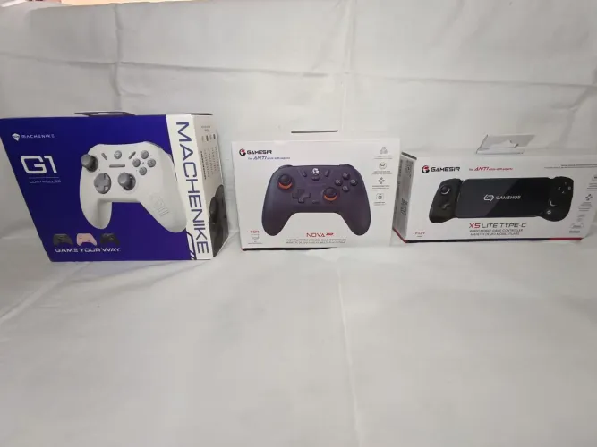Controles para celular, PC e outros