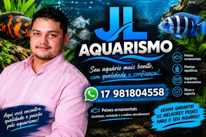 Limpeza de aquário