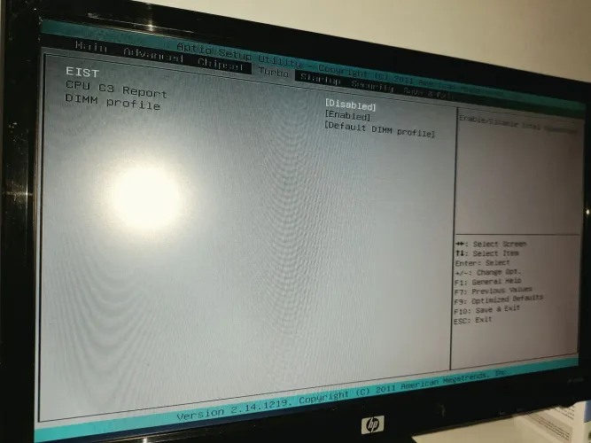 Monitor HP v185es 18 polegadas