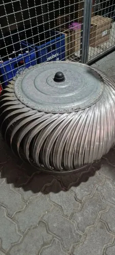 2 exaustores eólico 