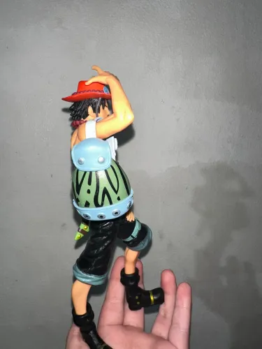boneco decoração Portgas D. Ace one piece