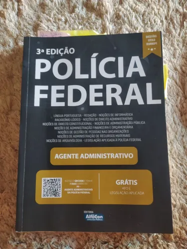Apostila Polícia Federal- Alfacon