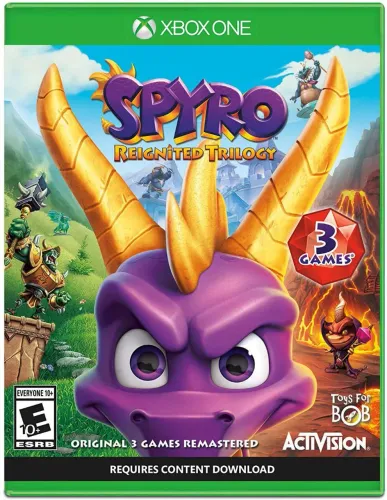 Spyro Reignited Trilogy Xbox one Mídia Física Novo e Lacrado Pronta Entrega
