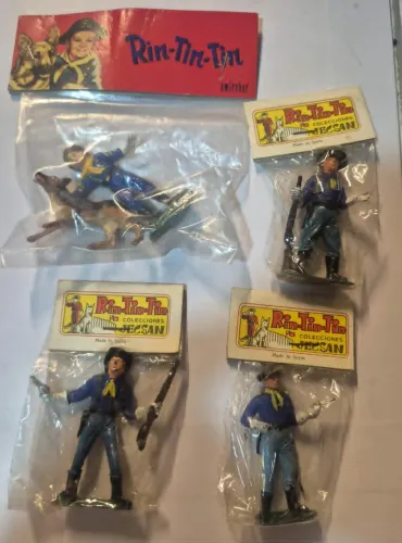 FORTE APACHE FIGURAS RITINTIN LACRADAS DE 1970