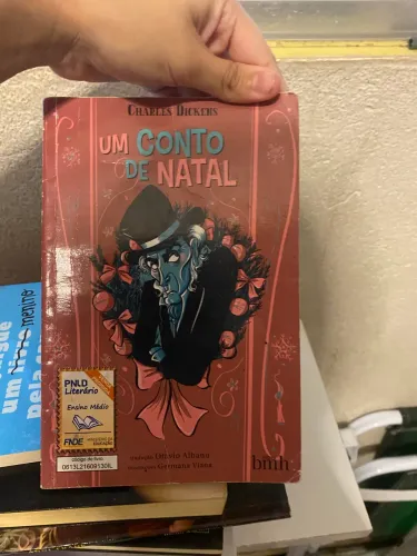 Livro um conto de Natal 