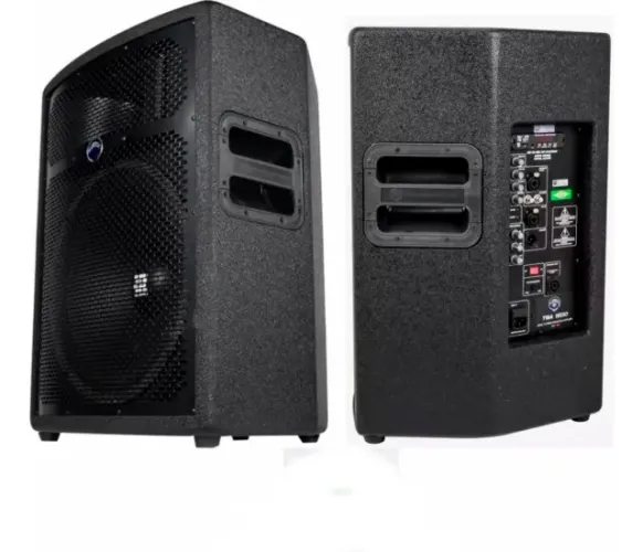2 Caixas De Som - 1 Ativa e 1 Passiva 15 polegadas Jbl Turbox Tba 1500