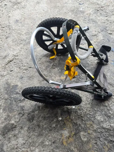 Cadeira de rodas para PET