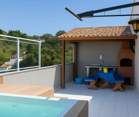 Cobertura no Meier com Piscina.