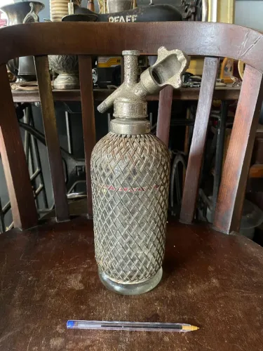 Antiga garrafa sifão antiga (ref:331)