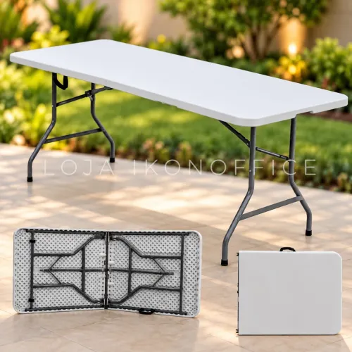 MESA DOBRAVEL 1.80 LOJA IKONOFFICE