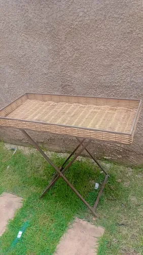 Aparador dobravel retangular estilo cesta(entrega grátis até 8 km)