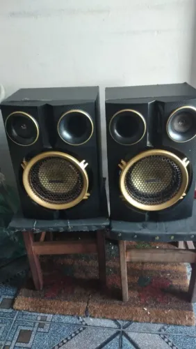Caixas acústica Philips usadas modelo FX 50 no estado funcionando
