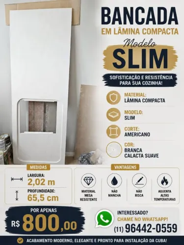 Bancada de banheiro
