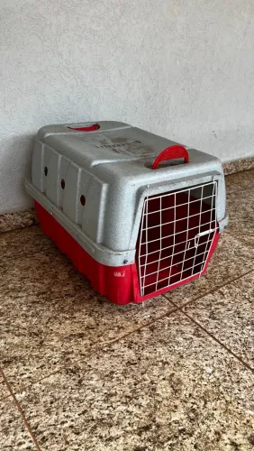 Caixa de transporte cachorro e gato