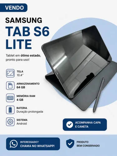 TABLET SAMSUNG S6 LITE 64GB