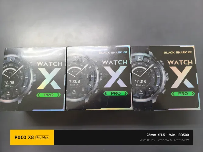 Smartwatch Xiaomi Black Shark x pro 4g com chip Android lacrado no Itaim Pta ou Ferraz/SP