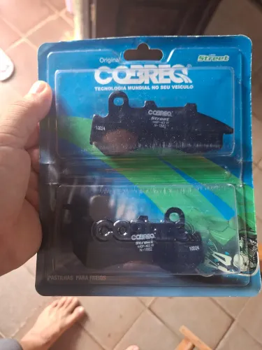 Pastilhas de Freios Cobreq Original Pra TITAN/FAN