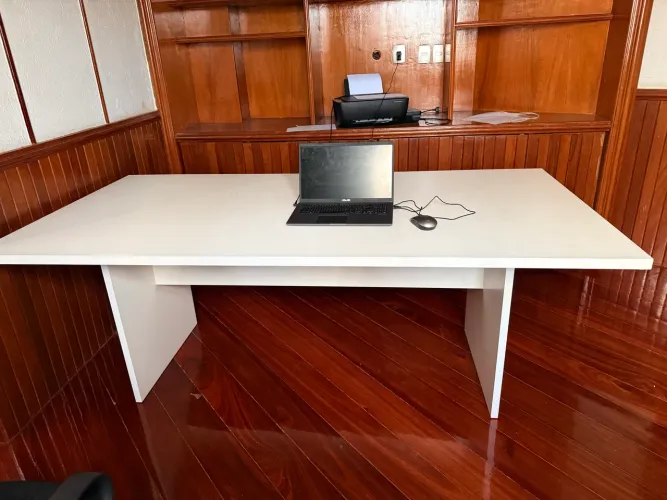 Mesa 1,00x1,80 MDF BRANCA