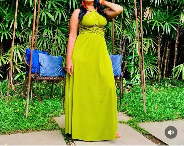Vestido várias formas