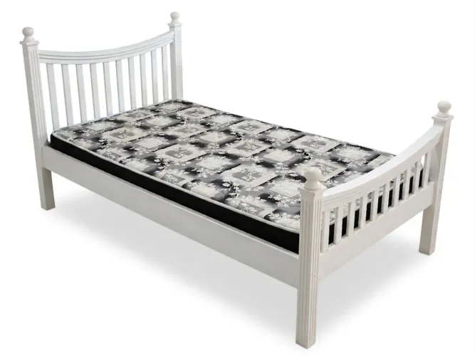 Cama solteiro Tok Stok com colchão
