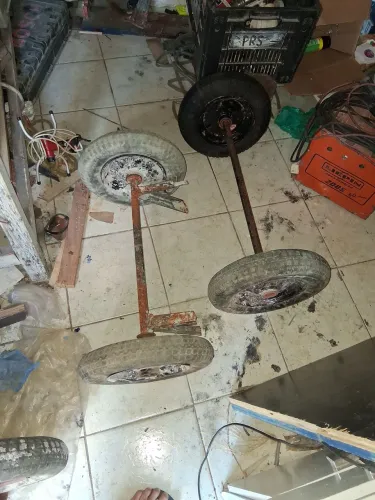 Eixo para carrinho