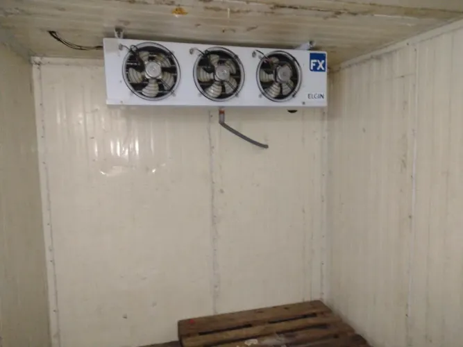 Câmara de refrigeração.