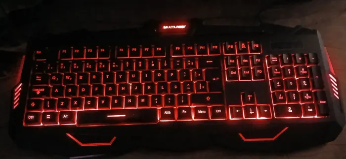 Teclado da Multilaser 100% com Led